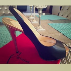 Louboutin No Prive Slingback
